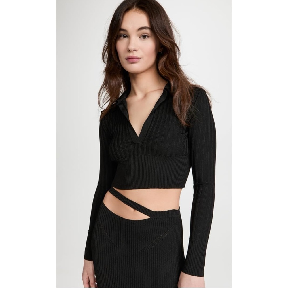 Anna October | polo crop top